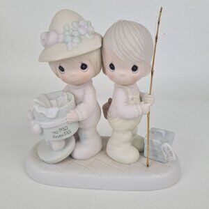 Precious Moments 115290 Our First Christmas Together To Ma and Pa Figurine